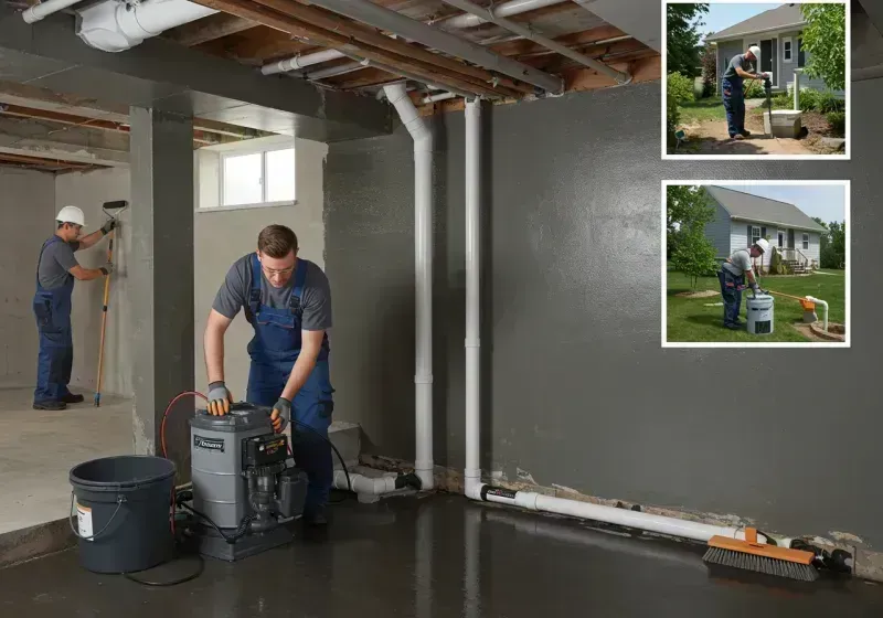 Basement Waterproofing and Flood Prevention process in Andalusia, AL